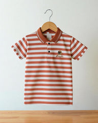 Kids’ Striped Polo T-Shirt