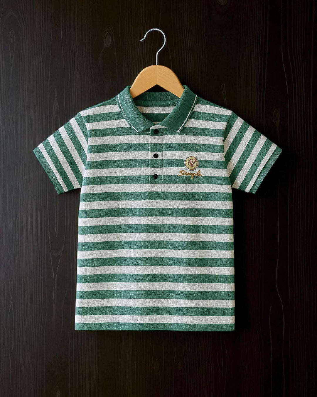 Kids’ Striped Polo T-Shirt