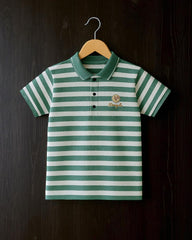 Kids’ Striped Polo T-Shirt