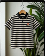 Kids’ Striped Polo T-Shirt