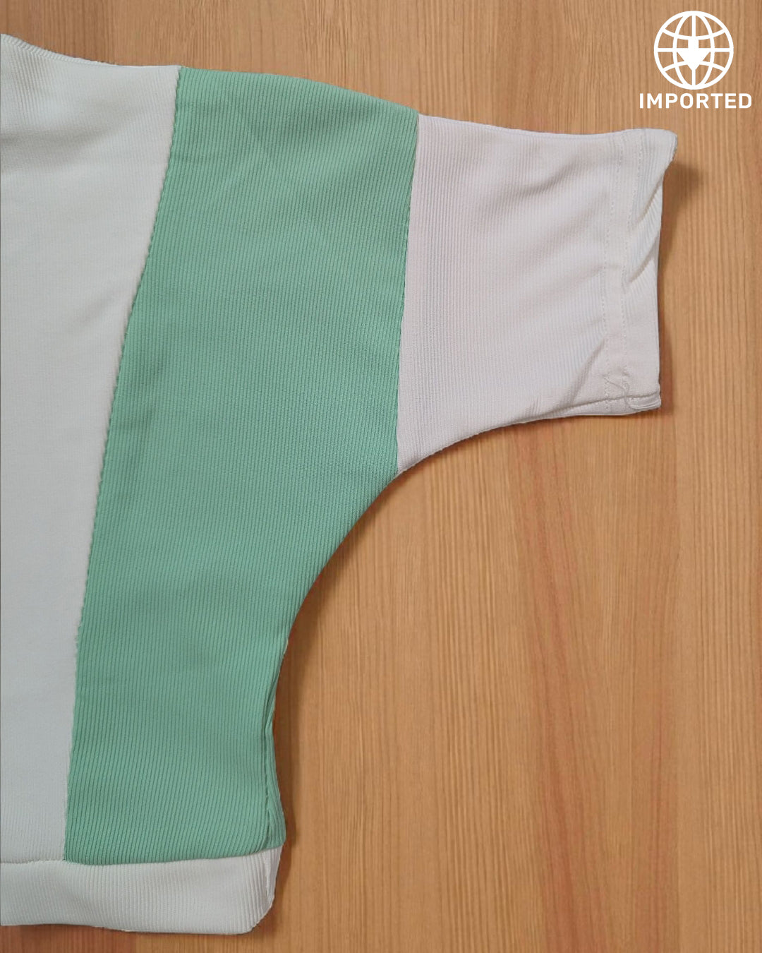 Imported "AW Girl" Cropped T-Shirt