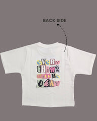 Comfort Tee – Girls' Printed Back T-Shirt